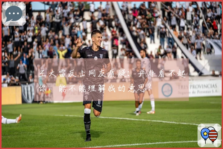 王大雷反击网友质疑：并非看不起你，能不能理解我的意思？